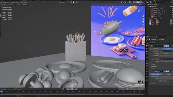 Cách tải phần mềm Blender
