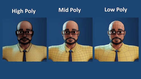 low poly là gì