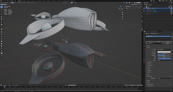 Low Poly trong mô phỏng vật lý
