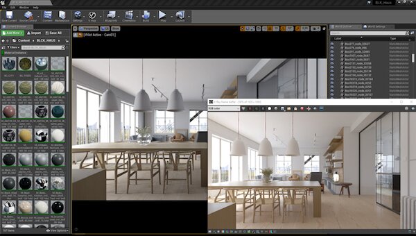 Real-time rendering