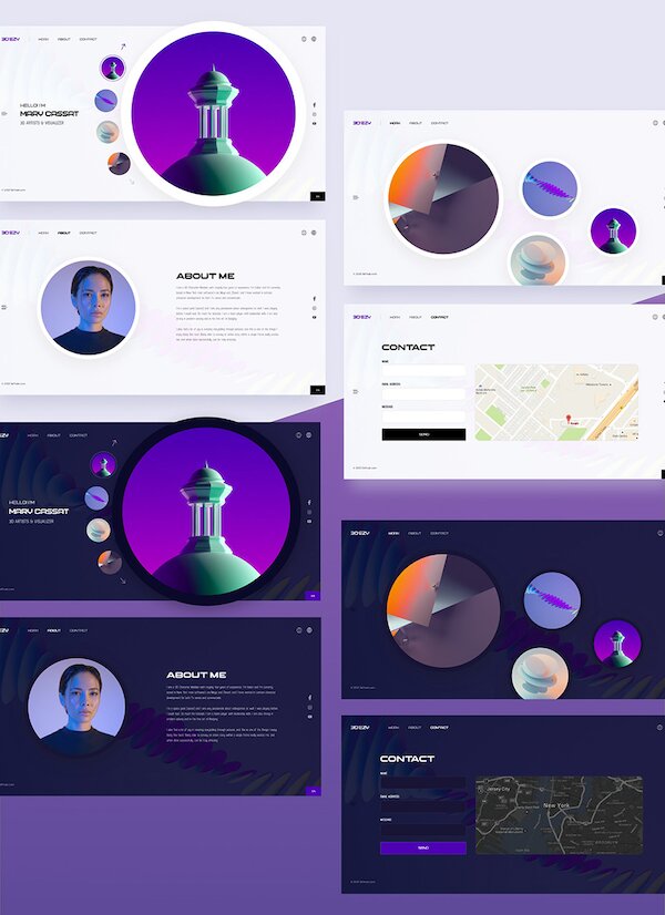 Cách xây dựng 1 Portfolio 3D chuyên nghiệp