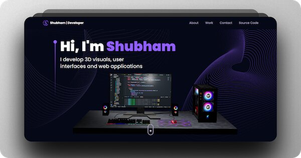 Web portfolio 3D tương tác
